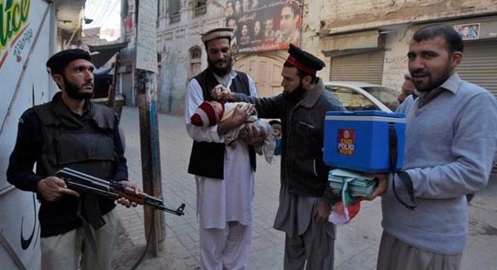 Mastung, Levies Personnel, Polio Team