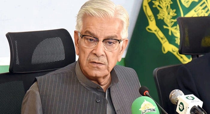 Defence Minister, Khawaja Asif, India