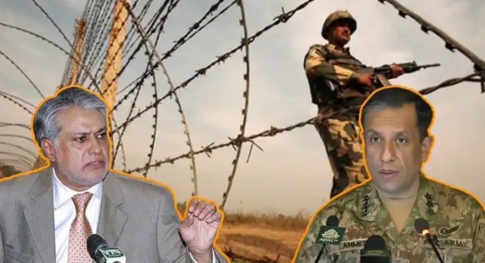 Ishaq Dar, DG ISPR, Press Conference, Terrorism, Pakistan