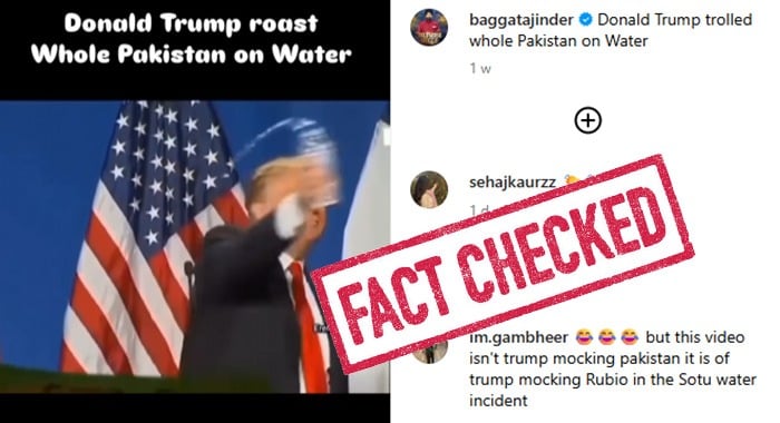 Trump, Pakistan, Indus Waters Treaty, India, Viral video