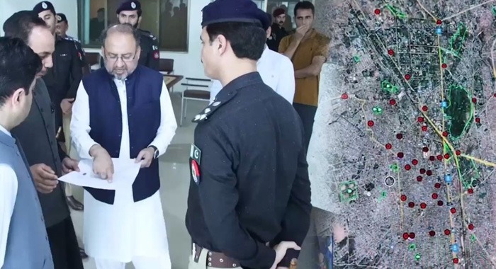 Peshawar Safe City Project, Counter Terrorism, Central Police Office, Inspector General of Police (IGP) Khyber Pakhtunkhwa, Peshawar Police Lines