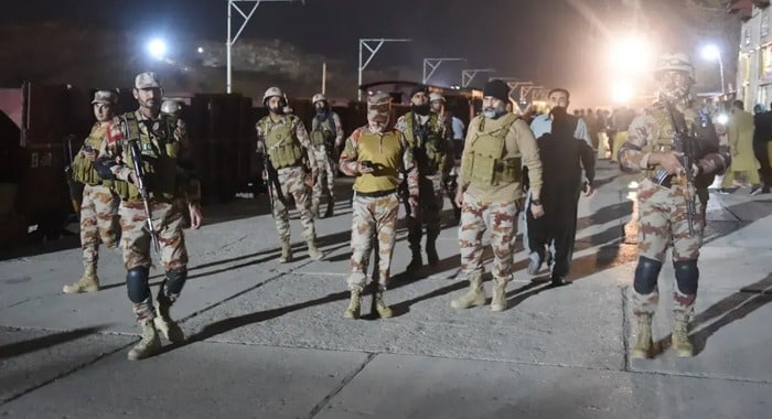 Atta Shaheed Post, Terrorist Attack, Balochistan, small arms and rockets, Security forces