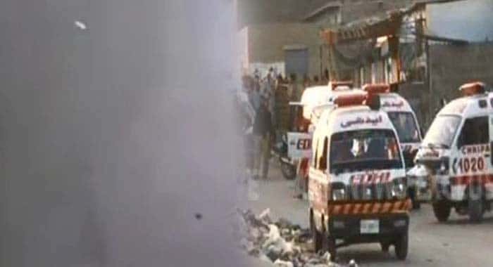 Orangi Town, Karachi, Explosion, ANP Office blast, Chhipa Ambulance