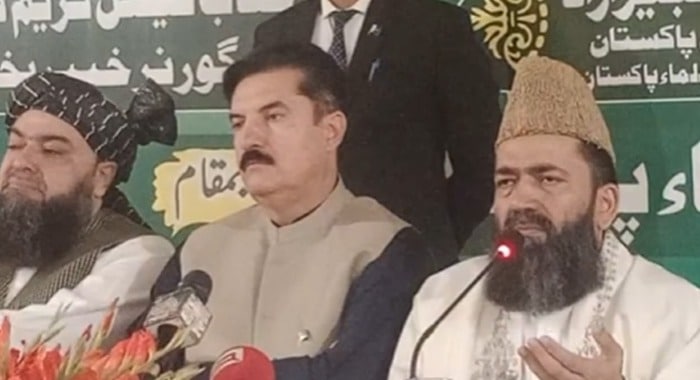 Terrorism, National Stability Conference, Governor Khyber Pakhtunkhwa Faisal Karim Kundi, Maulana Abdul Khabeer Azad, Maraka-e-Haq, Operation Bunyan al-Marsoos