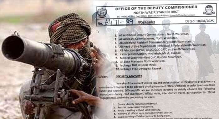 North Waziristan, Security Advisory, Anti-Terror Operations, Terrorism in Khyber Pakhtunkhwa, Security Forces