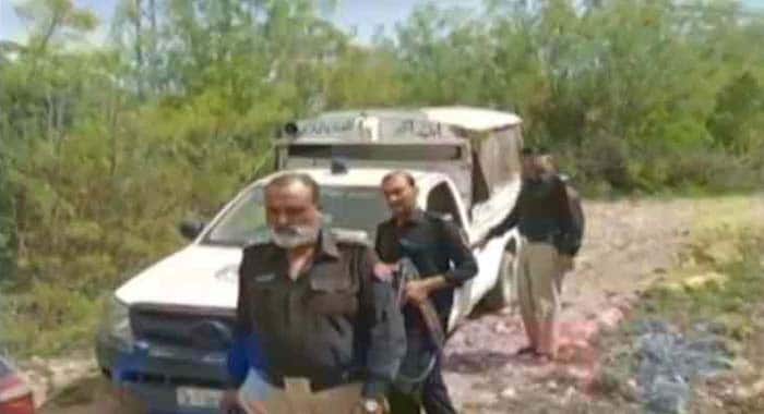 Terrorists, Terrorist Attack, Kohat, Police Vehicle, Security Forces