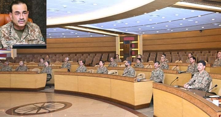 Asim Munir, Field Marshal Syed Asim Munir, NI (M), HJ, Corps Commanders’ Conference