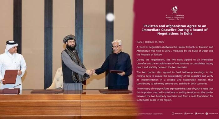 Pakistan, Afghanistan, Pak-Afghan Ceasefire Agreement, Doha Talks, Qatar and Turkey