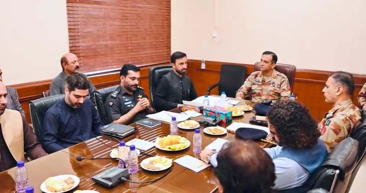 High-Level Security Meeting, Turbat, Inspector General Frontier Corps Balochistan (South), Balochistan, Pakistan's War on Terror