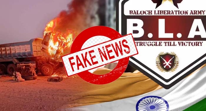 India-Backed, India-Backed BLA, Fake News, Fake Propaganda, Security Forces
