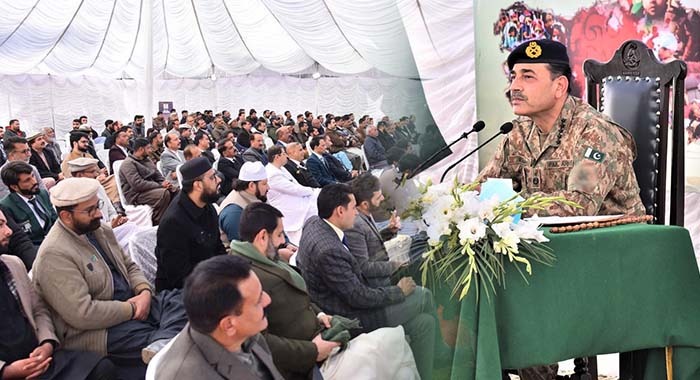 Field Marshal, Field Marshal Asim Munir in Muzaffarabad, Pakistan Army