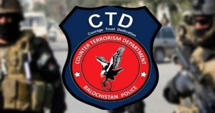 Militant, BLF Terrorist Arrested, CTD, Jaffar Express Attack, , Pakistan's War on Terror