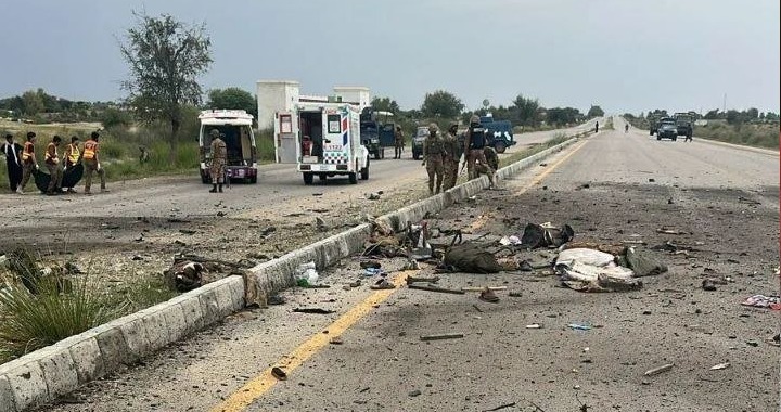 Suicide Attack, Security Forces, Suicide Attack in Bannu, Pakistan's War on terror, Cross-Border Terrorism