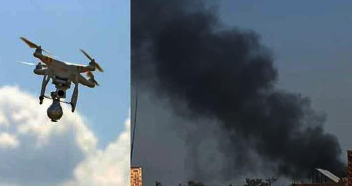 Eight Civilians, Terrorist Quadcopter Attack in Bannu, Quadcopter Attack
