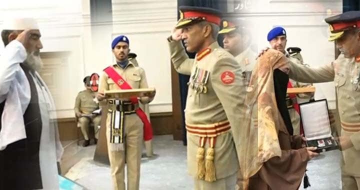 Corps Headquarters, Martyrs’ Families, Peshawar Corps Headquarters Ceremony, Pakistan Army, Pakistan's War on Terror and India-Backed Afghan Taliban