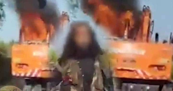 Terrorists, Fitna al-Khwarij, Dara Adam Khel, Excavator Torched in Dara Adam Khel, Pakistan's War on Terror and India-Sponsored Terrorism in KP and Balochistan