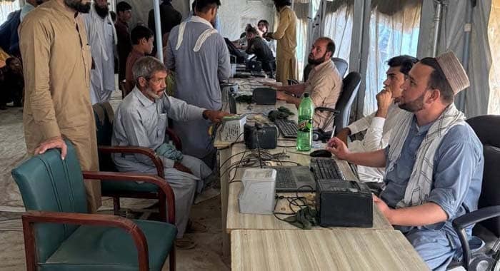 Afghan Nationals, Torkham, Hamza Baba Transit Camp Landi Kotal, NADRA, Afghanistan Under Taliban Rule