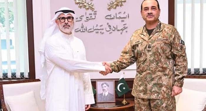 Field Marshal, Field Marshal Asim Munir, Kuwait Foreign Minister