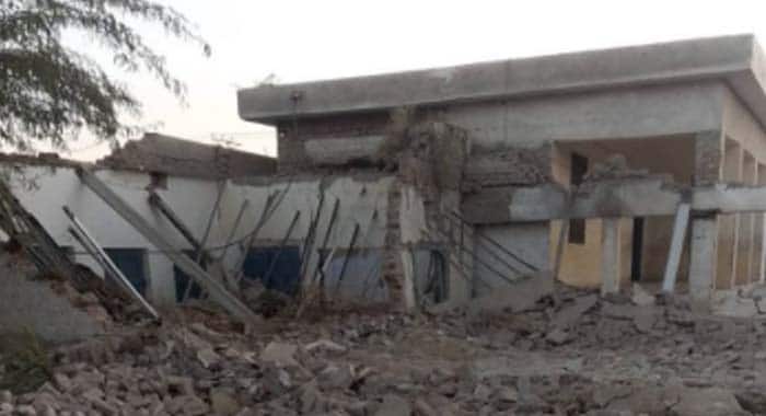 Destroyed, School Destroyed in Lakki Marwat, Fitna al-Khwarij