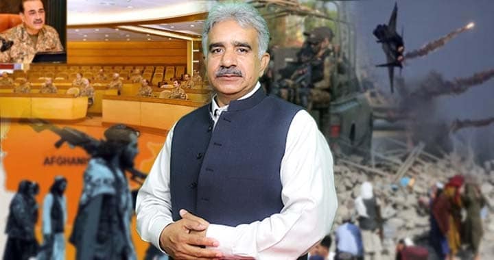 Security, Conventional Warfare, Pakistan's Security Test, Afghan Taliban and Cross-Border Terrorism, Pakistan's War on Terror and India-sponsored Terrorism in Balochistan and KP
