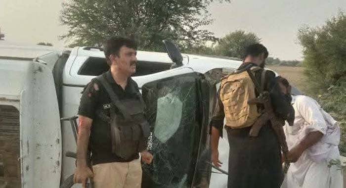 Terrorists, Terrorists Attack Police Convoy in DI Khan, Tank Road, DSP Kulachi, Pakistan's War on Terror and Afghan Safe Havens