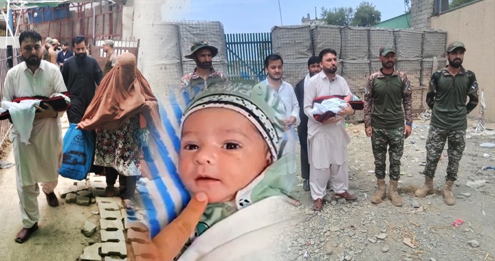 Pakistan, Pakistan's Humanitarian Gesture, Afghan Family Allowed Entry via Torkham