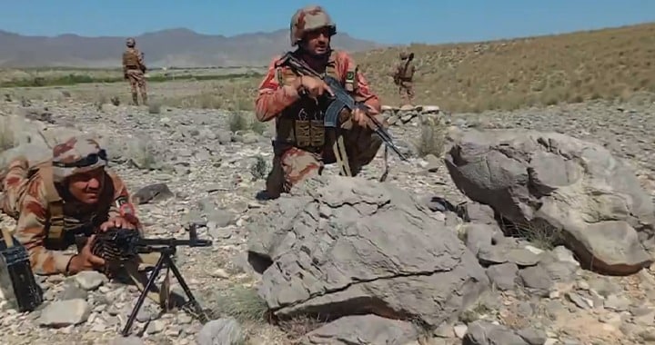 Security Forces, Terrorists Eliminated, Security Operations in Ziarat and Harnai
