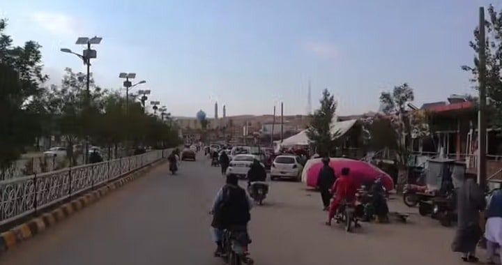 Taliban Police Headquarters, Firozkoh city, Ghor Province, Afghan Taliban, Afghanistan Under Taliban Rule