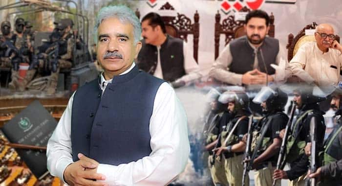 Security, Governance in Khyber Pakhtunkhwa, Terrorism and Counterterrorism in Balochistan and Khyber Pakhtunkhwa, PTI's Long March, Sohail Afridi and October 04