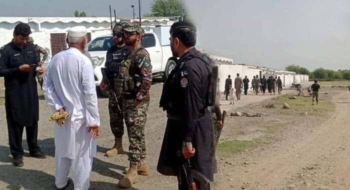 Police, Search and Strike Operation in Mohmand, Security Forces