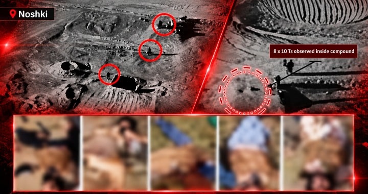 Eliminated, Terrorists, Nushki IBO