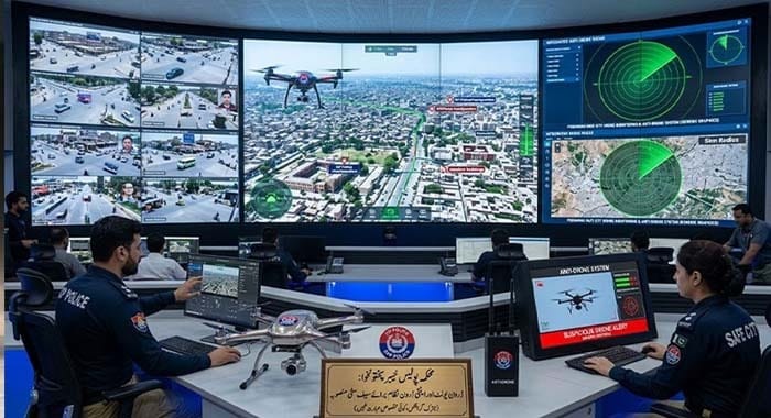 Safe City, Peshawar Safe City Project, Pakistan’s First Safe City Drone System, KP Police, Pakistan's Counterterrorism Campaign